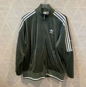 Adidas velour jacket